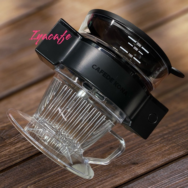 ✨愛鴨咖啡✨手沖咖啡 濾杯 智能旋轉萃取機 自動旋轉 承接壺 咖啡套裝-細節圖3