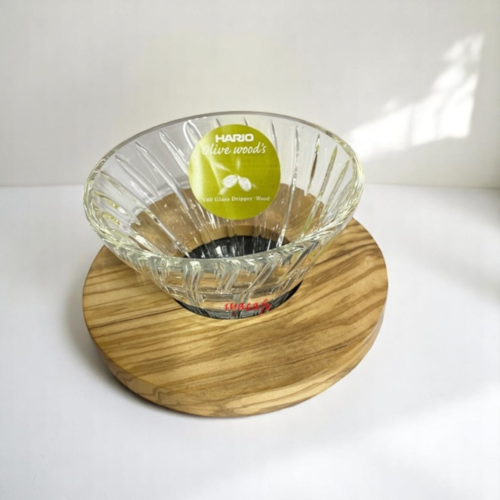 ✨愛鴨咖啡✨HARIO VCWN-40-OV 橄欖木花茶壺 咖啡壺 泡茶壺 400ml VDG-01-OV橄欖木濾杯-細節圖3
