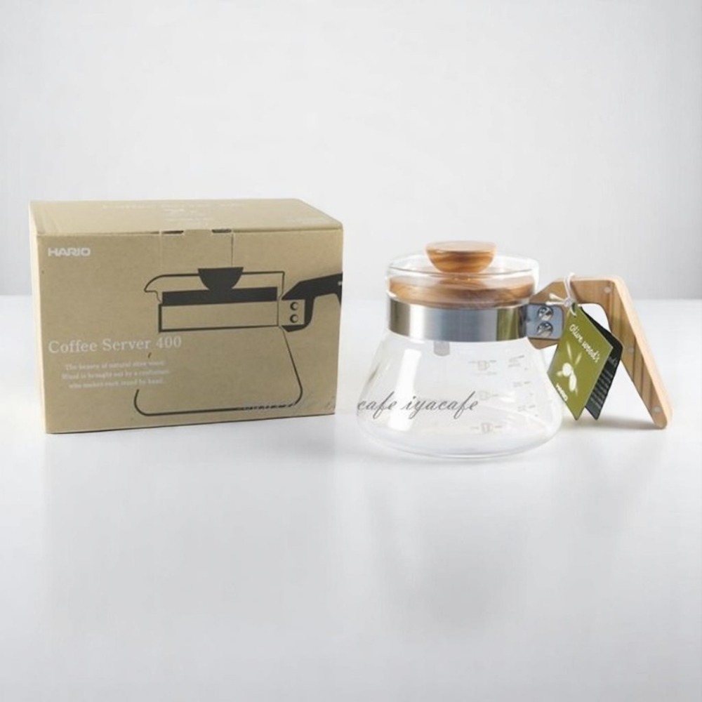 ✨愛鴨咖啡✨HARIO VCWN-40-OV 橄欖木花茶壺 咖啡壺 泡茶壺 400ml VDG-01-OV橄欖木濾杯-規格圖4