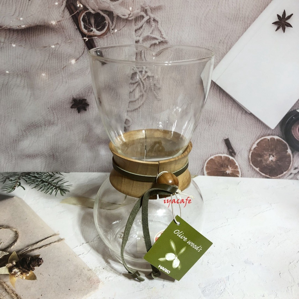 ✨愛鴨咖啡✨原廠公司貨 HARIO DPW-3-OV 橄欖木 法蘭絨 濾布含支架 濾泡壺 1-4杯份-細節圖3