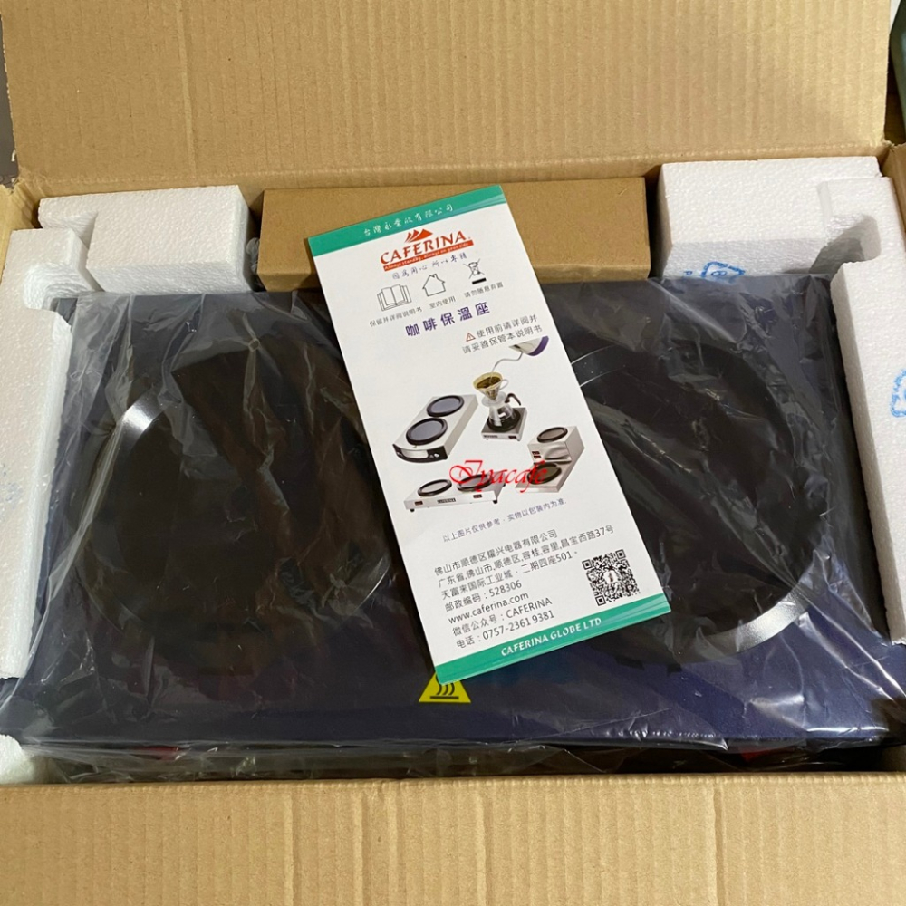 ✨愛鴨咖啡✨CAFERINA THP 商用雙座 保溫盤+美式咖啡壺-細節圖2