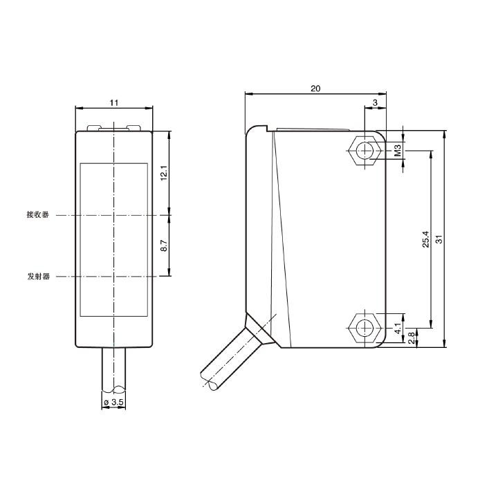 P+F  漫反射模式感測器 ML100-8-H-350-RT/102/115 公司正貨 全新品-細節圖3