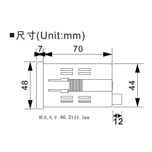 CONCH 電壓表   電流表   數位電表  FA系列-細節圖6