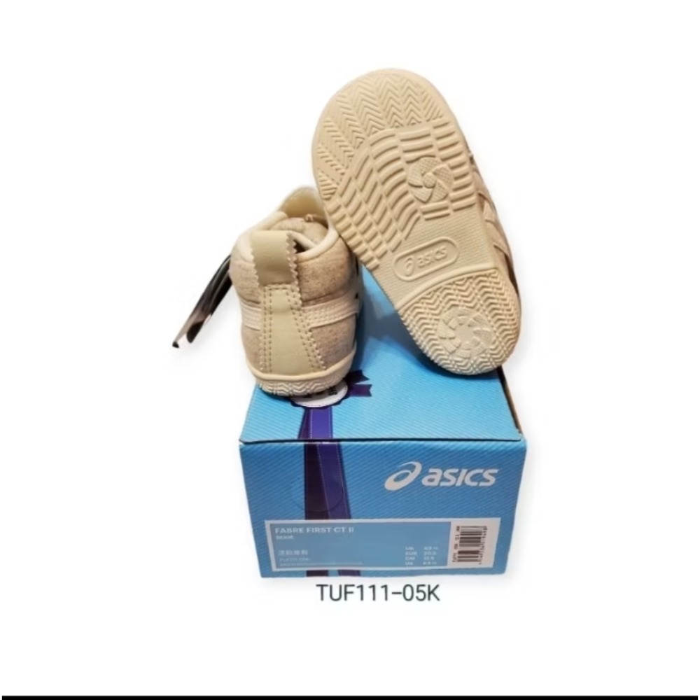 ASICS KIDS SHOES亞瑟士兒童機能鞋.學步鞋.運動鞋.布鞋.童鞋#過季出清(TUF111-05K)-細節圖3