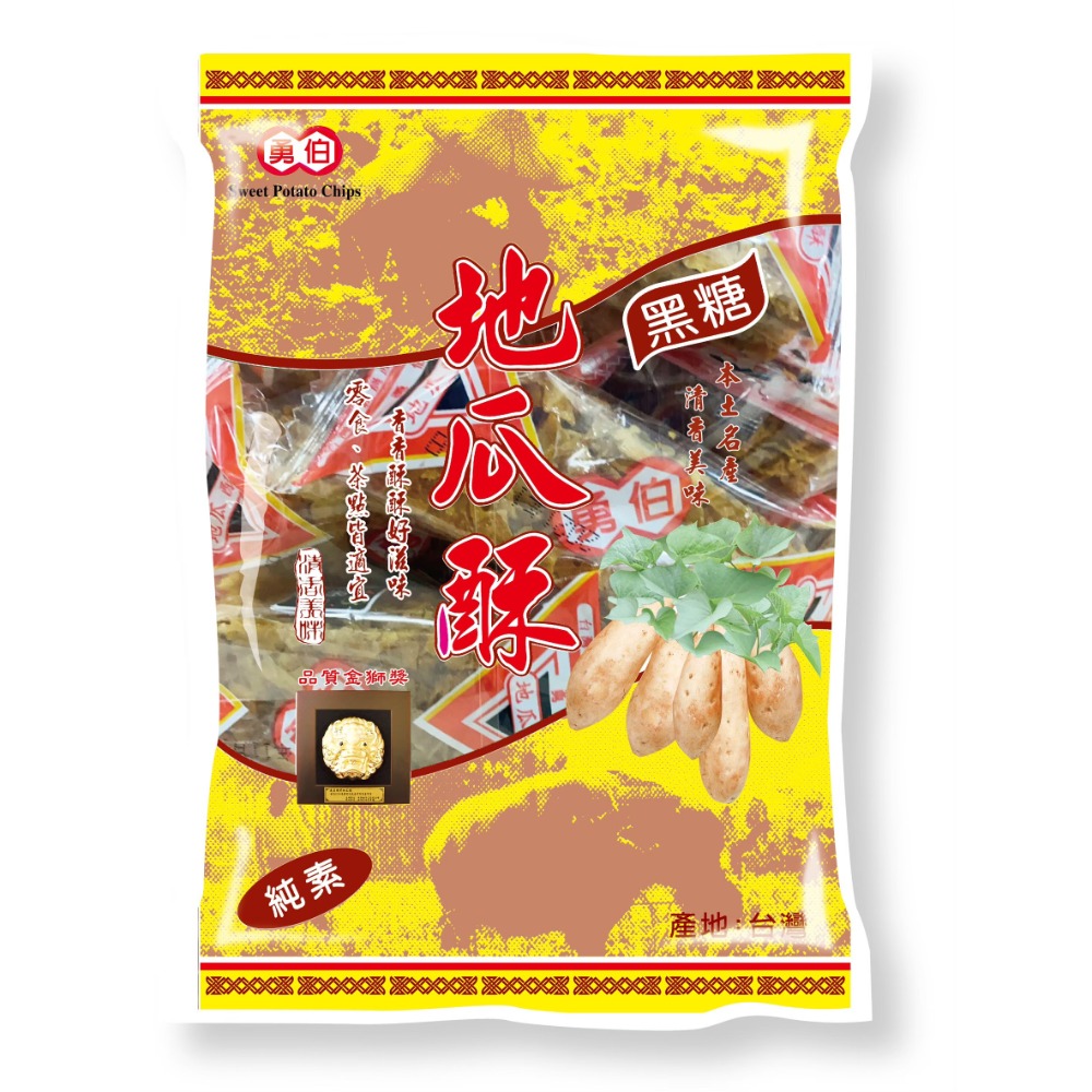 勇伯地瓜酥家庭號250克-規格圖4