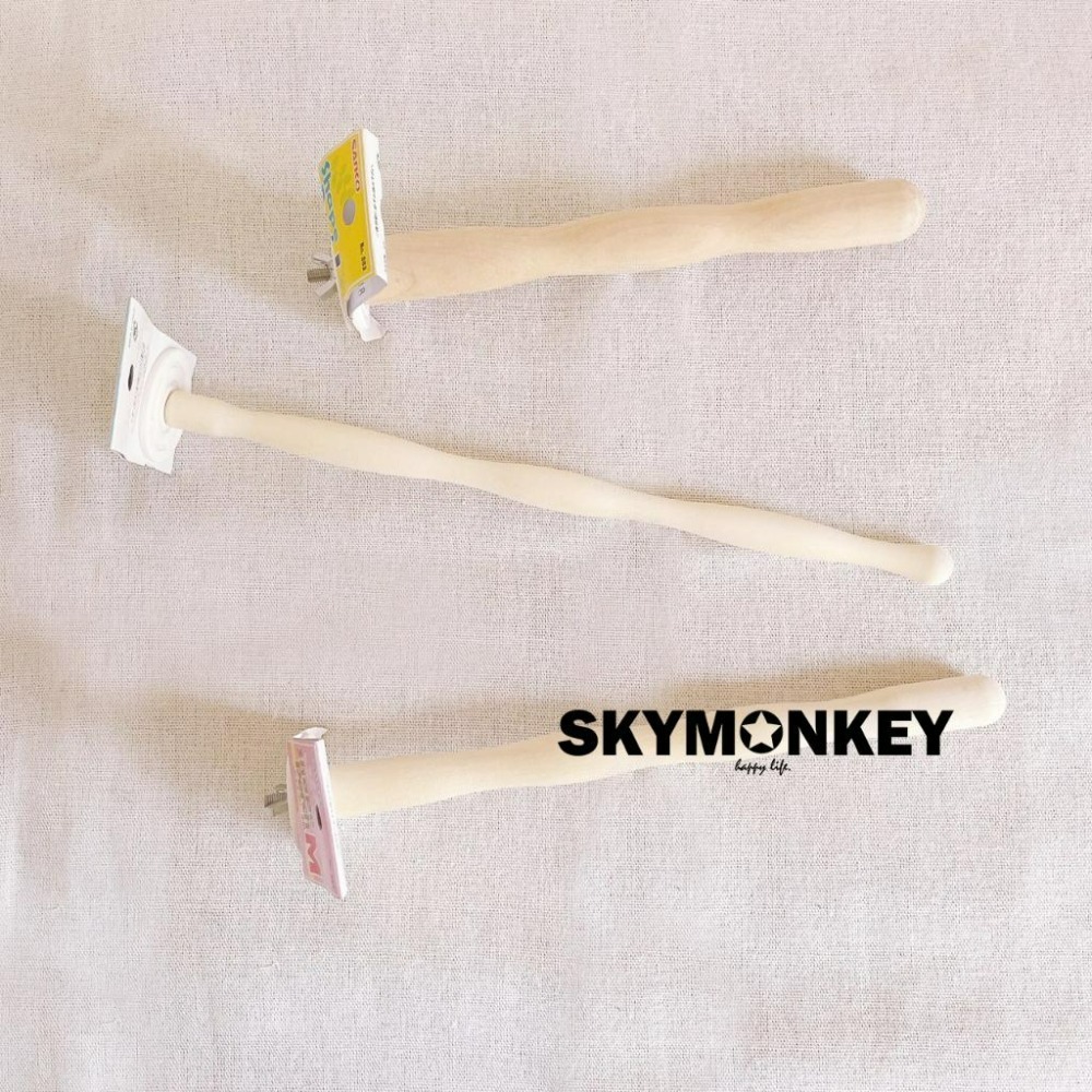 Sky Monkey 日本 鸚鵡健康棲木 SANKO 愛鳥用防足部病變健康棲木 鳥站棍 棲木/站棍/波浪/中小型鳥-細節圖6