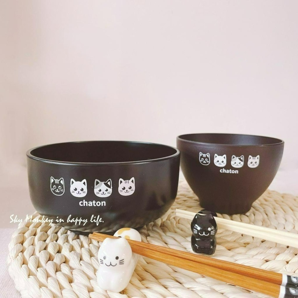 Sky Monkey 日本製 日式木紋耐熱碗 柴犬貓咪 塑膠碗 柴犬碗 日本碗 飯碗日本製 日式飯碗 日本飯碗-細節圖7