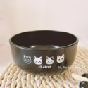 Sky Monkey 日本製 日式木紋耐熱碗 柴犬貓咪 塑膠碗 柴犬碗 日本碗 飯碗日本製 日式飯碗 日本飯碗-規格圖10