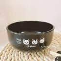 Sky Monkey 日本製 日式木紋耐熱碗 柴犬貓咪 塑膠碗 柴犬碗 日本碗 飯碗日本製 日式飯碗 日本飯碗-規格圖10