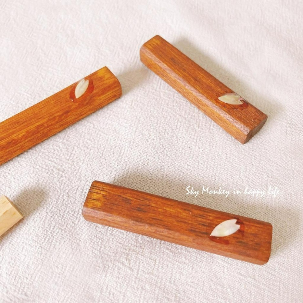 Sky Monkey 日本製 實木筷架 櫻花木製筷架 櫸木筷架 筷子架 日本筷架 日本製筷架 木頭筷架 櫻花筷架-細節圖4