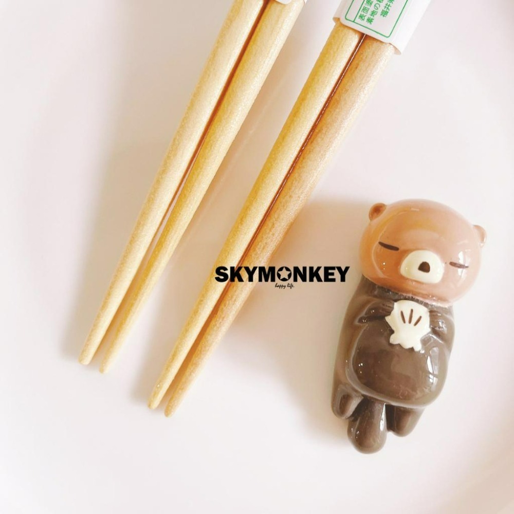 樂生活☆日本製 木筷子 圓點/柴犬/貓頭鷹 可愛動物 兒童筷子 日本筷子 日式筷子 小朋友筷子 筷子-細節圖4