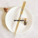 樂生活☆日本製 木筷子 圓點/柴犬/貓頭鷹 可愛動物 兒童筷子 日本筷子 日式筷子 小朋友筷子 筷子-規格圖9