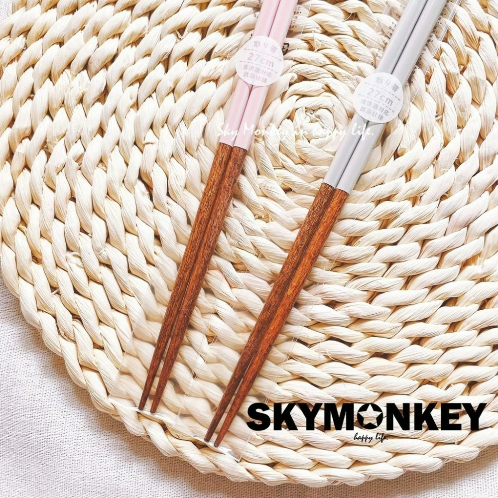 Sky Monkey 日本製 貝殼色日式木筷子 日本筷子 日式餐具 北歐筷子 日式筷子 公筷 木筷子 長筷 日本製筷子-細節圖6