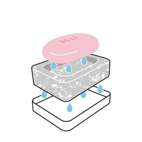 Sky Monkey 日本製 海綿肥皂盒 OH:E SMART HOME 速乾瀝水肥皂盒 肥皂架 香皂盒 手工皂肥皂盒-細節圖7