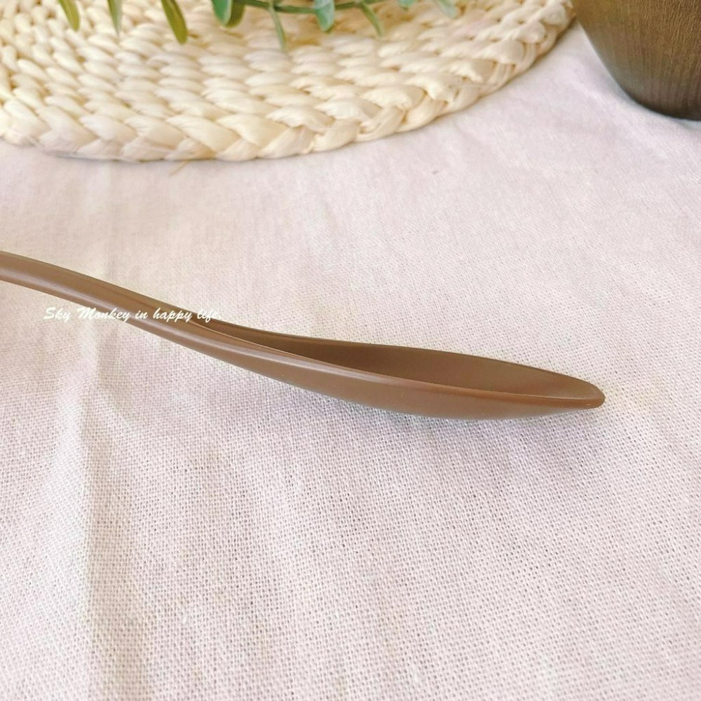 Sky Monkey 日本製 日式淺口點心湯匙 日式湯匙 細長午餐勺 學習湯匙 攪拌湯匙 日本湯匙 兒童小湯匙 副食品-細節圖4