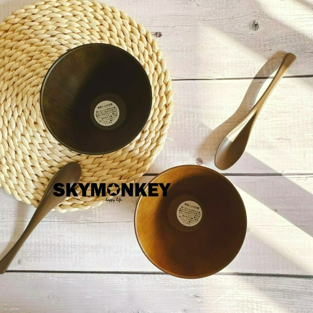 Sky Monkey☆日本製 日式木紋飯碗 日本碗 飯碗日本製 日式碗 日式湯碗 日本飯碗 耐熱碗 木碗 木紋碗-細節圖2