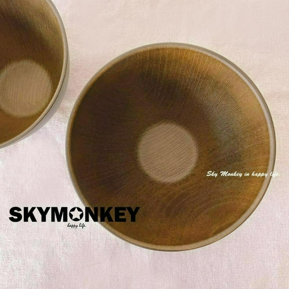 Sky Monkey☆日本製 日式木紋飯碗 日本碗 飯碗日本製 日式碗 日式湯碗 日本飯碗 耐熱碗 木碗 木紋碗-細節圖7