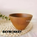 Sky Monkey☆日本製 日式木紋飯碗 日本碗 飯碗日本製 日式碗 日式湯碗 日本飯碗 耐熱碗 木碗 木紋碗-規格圖9