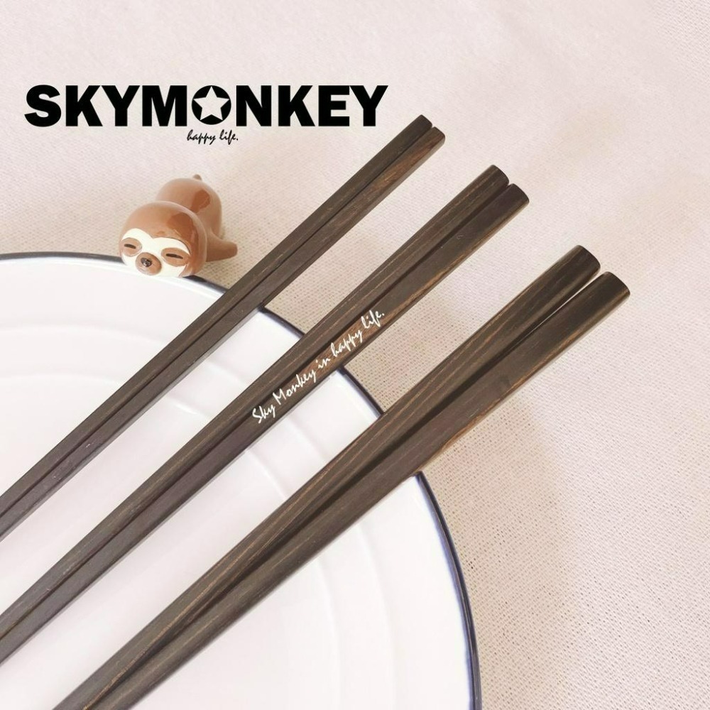 Sky Monkey☆日本製 日式白樺木極細筷子 日本筷子 箸 木筷子 細筷日本餐具日式筷子加厚木筷尖頭筷子日本製筷子-細節圖3