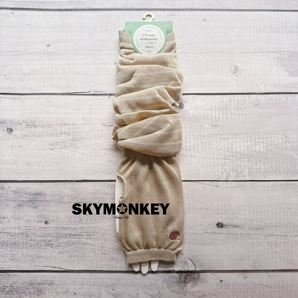 Sky Monkey☆ 防曬袖套 STREAM 兔子/刺蝟 袖套 抗UV袖套 透氣袖套 涼感袖套 機車袖套 半指袖套-規格圖8