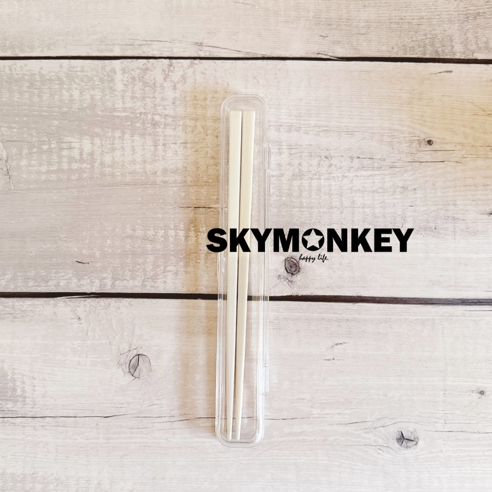 Sky Monkey☆日本製 簡約附盒環保筷 環保餐具 環保筷子 環保筷-規格圖4