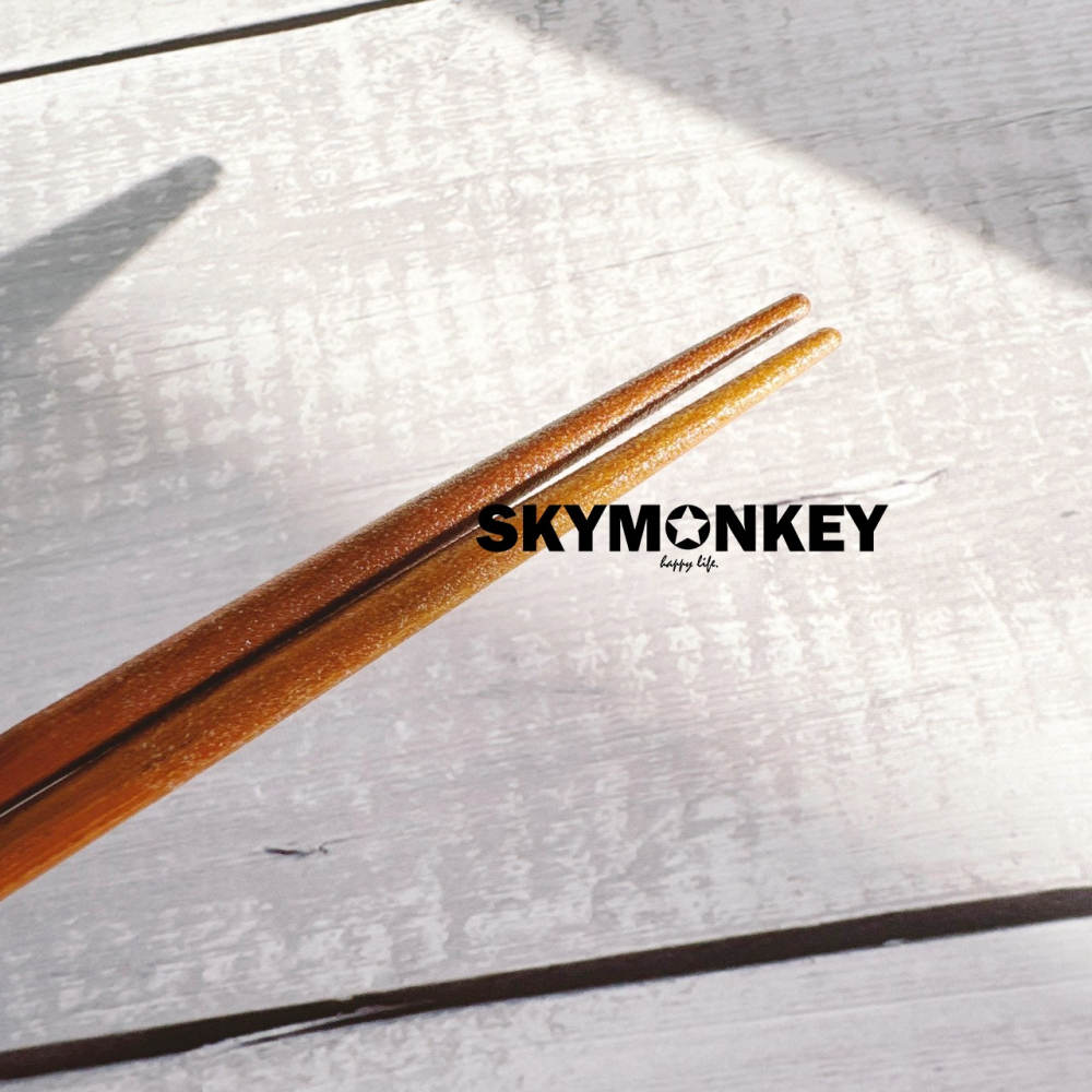 Sky Monkey☆日本製 貓狗木筷子 動物木筷子 貓咪/法國鬥牛犬 尖頭筷子 日本製筷子 日本筷子 日式筷子 竹筷-細節圖4