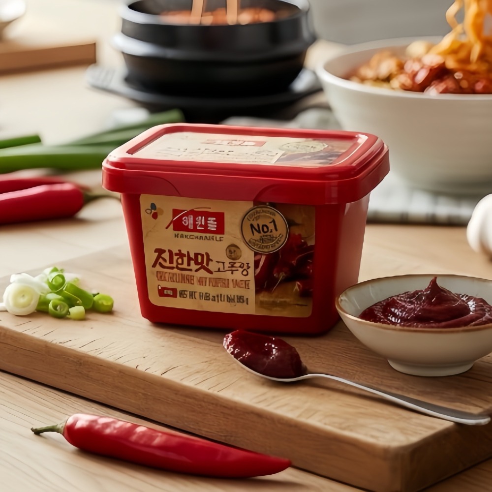 健康本味 韓國CJ 清淨園 大象韓式辣椒醬500g[KR710760] 韓式 料理醬 烤肉沾醬 拌麵醬 拌飯 料理-細節圖2