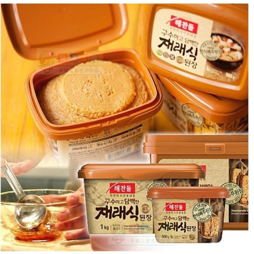 健康本味 韓國 CJ味噌醬500g [KO8801049] 韓式 料理醬 烤肉沾醬 拌麵醬 拌飯 料理 韓國廚房