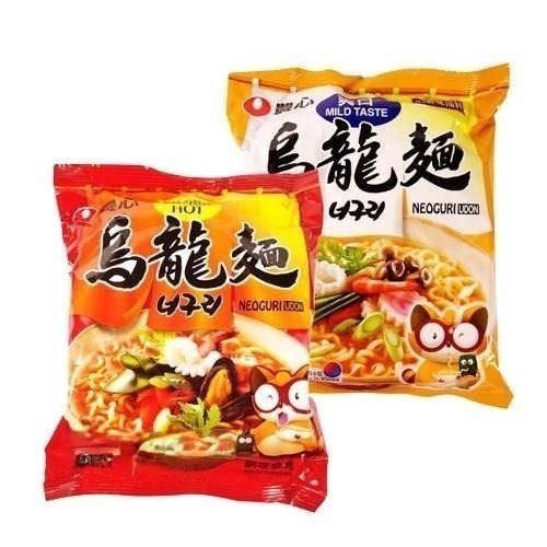 健康本味 韓國農心浣熊麵/爽口烏龍麵120g[KO46150020] 泡麵 烏龍麵 農心 韓國泡麵-細節圖2