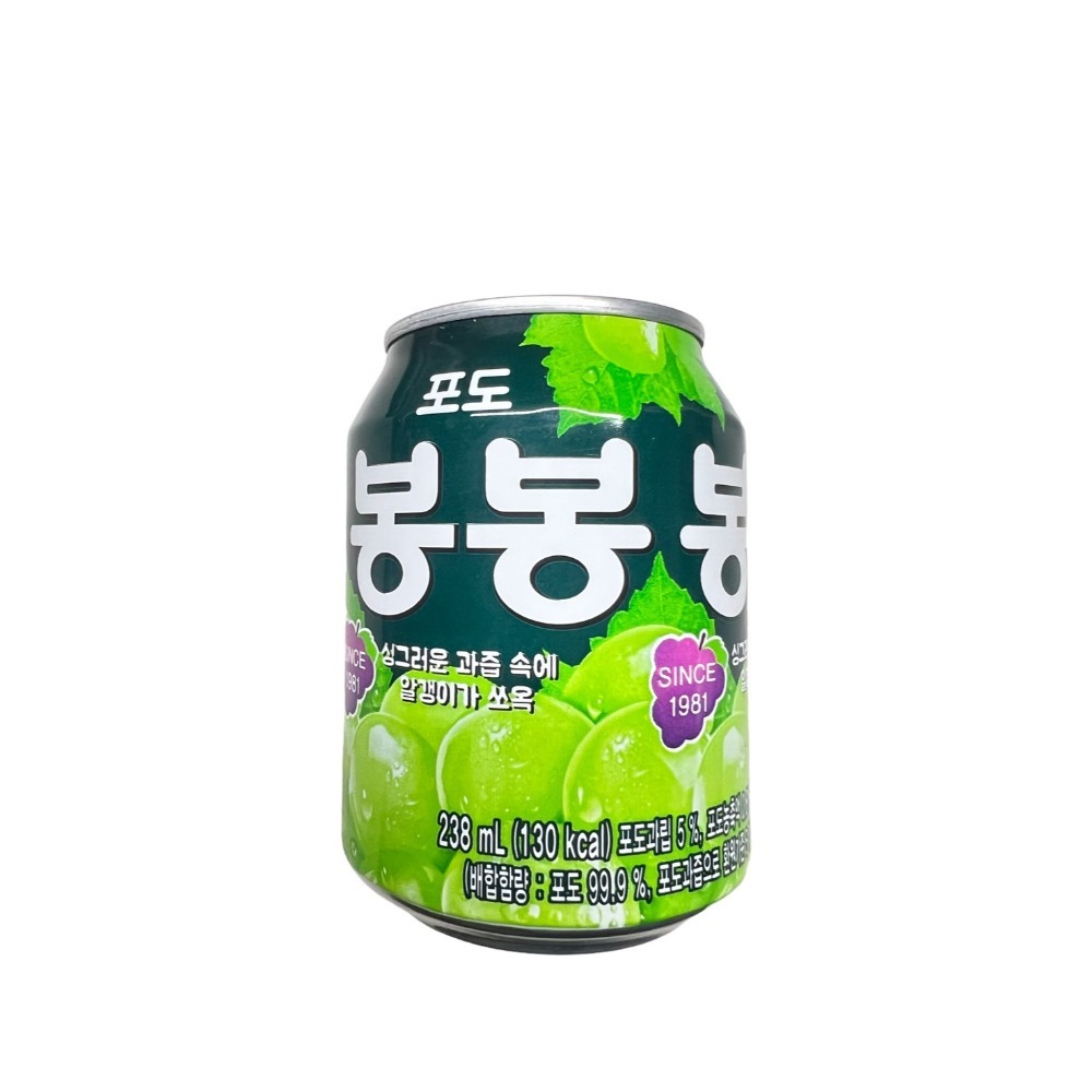 健康本味 韓國海太水蜜桃汁/ 葡萄果汁/水梨汁1罐  果汁 水梨 葡萄汁-規格圖8