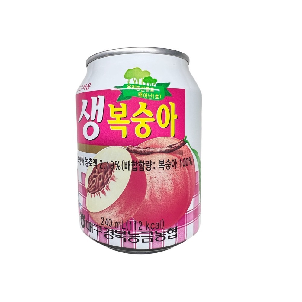 健康本味 韓國海太水蜜桃汁/ 葡萄果汁/水梨汁1罐  果汁 水梨 葡萄汁-規格圖8