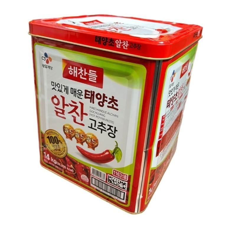 韓國CJ辣椒醬14公斤[KO8801007052335] 健康本味 韓式 料理醬 烤肉沾醬 拌麵醬 拌飯 料理 韓國廚房-規格圖5