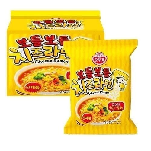 健康本味 韓國OTTOGI不倒翁 起司風味拉麵111g 不倒翁 不倒翁泡麵 起司 韓國泡麵-細節圖2