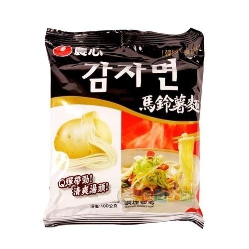 健康本味 韓國農心馬鈴薯麵100g 韓國 農心 韓國泡麵 馬鈴薯 馬鈴薯麵-細節圖2