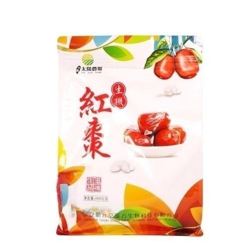 健康本味 太陽農場生機紅棗600g[CH1711032] SGS檢驗合格 紅棗-細節圖2