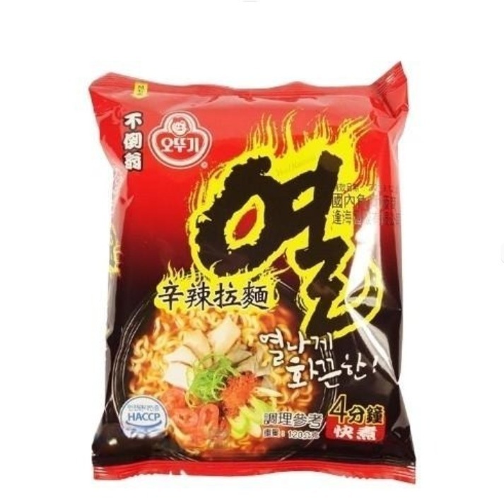 健康本味 韓國 不倒翁辛辣拉麵120g 泡麵 不倒翁 不倒翁拉麵 不倒翁泡麵 韓國拉麵 韓國泡麵 韓式泡麵-規格圖4