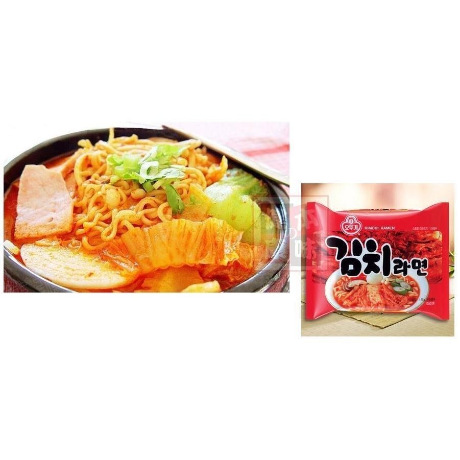 健康本味 韓國不倒翁OTTOGI泡菜風味拉麵120g 不倒翁 泡菜 韓國泡麵 泡麵-細節圖4