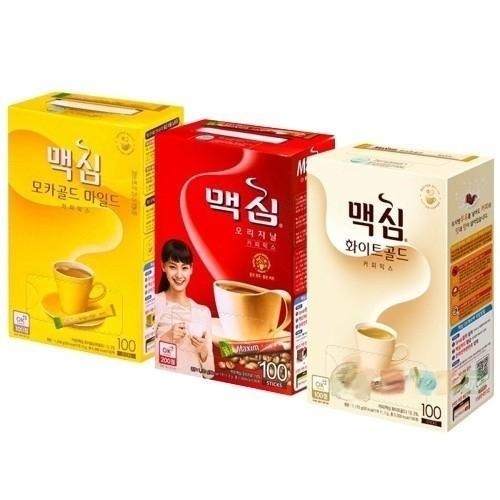 健康本味 麥心咖啡100入 三合一咖啡 maxim 咖啡 即溶咖啡-細節圖2