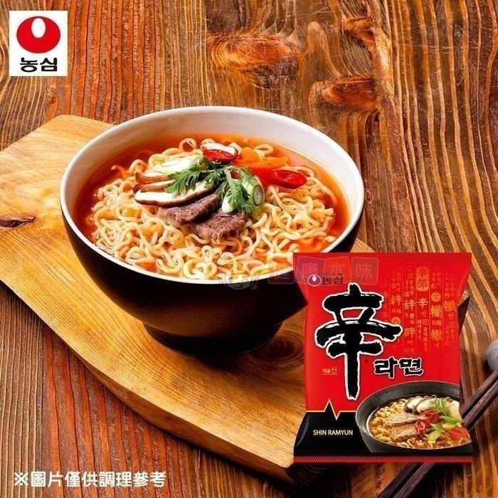 健康本味 韓國農心辛拉麵10入 韓國 農心 辛拉麵 韓國泡麵 道地滋味 熱銷 農心辛拉麵-細節圖3