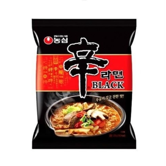 健康本味 韓國農心頂級黑辛拉麵130g (牛骨雪濃湯味) 韓國 農心 辛拉麵 韓國泡麵 道地滋味 熱銷 農心辛拉麵 袋裝-規格圖7