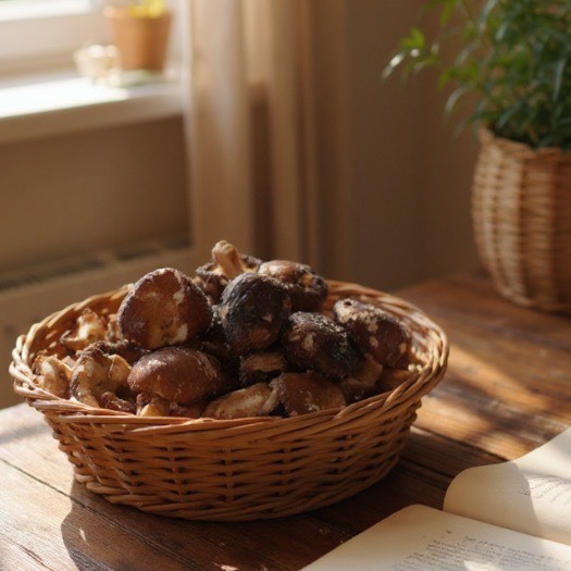 健康本味 香菇脆片小包裝香菇脆片 厚切酥脆 不油手 朵朵完整 菇香濃郁  追劇/辦公室零食-規格圖4