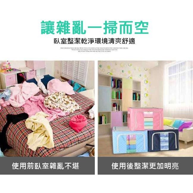 【VENCEDOR】 66L 收納箱 折疊 66公升 衣物 衣服 收納 置物箱 收納盒 衣櫃 衣櫥 現貨 滿499免運-細節圖2
