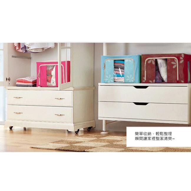 【VENCEDOR】 66L 收納箱 折疊 66公升 衣物 衣服 收納 置物箱 收納盒 衣櫃 衣櫥 現貨 滿499免運-細節圖6