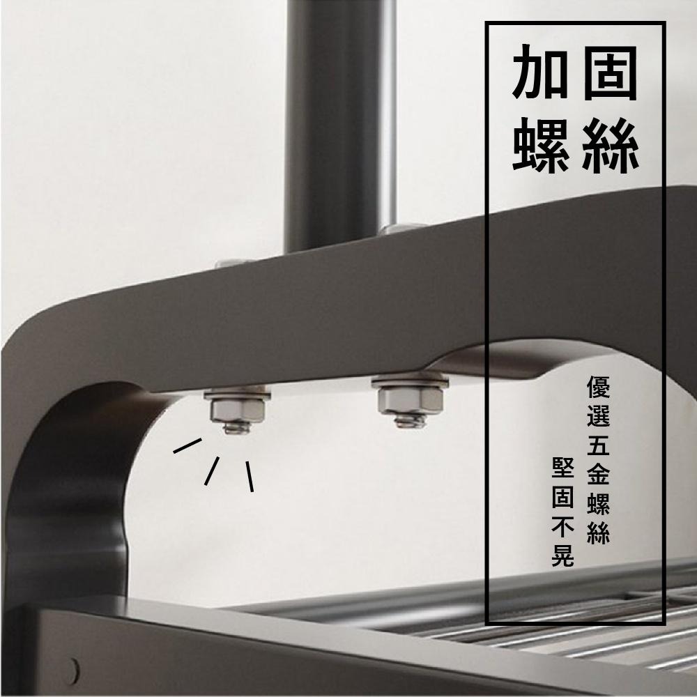 【VENCEDOR】 衣櫃 吊衣架 曬衣架 120公分加粗耐重落地衣架 衣帽架 簡易晾衣架 現貨 滿499免運-細節圖8