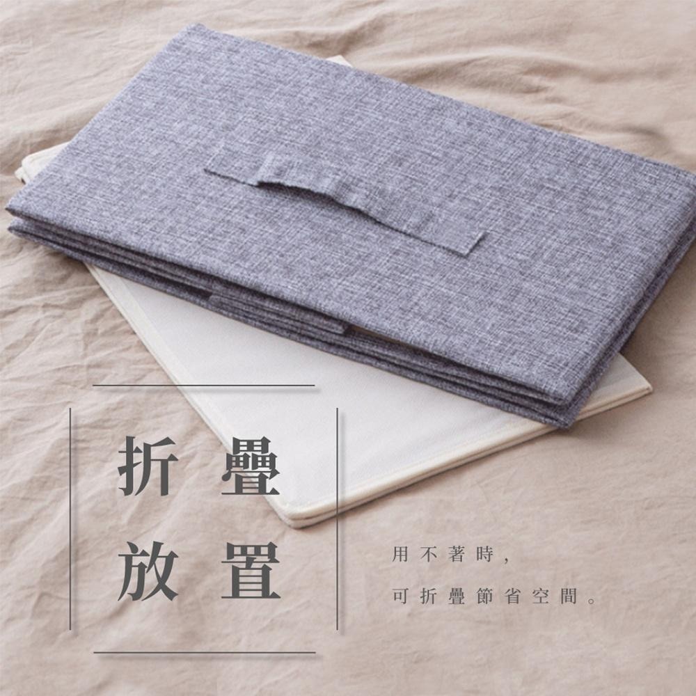 【VENCEDOR】 折疊收納箱 棉麻摺疊收納箱 多功能折疊收納箱 收納儲物箱 多功能儲物箱 現貨 滿499免運-細節圖5