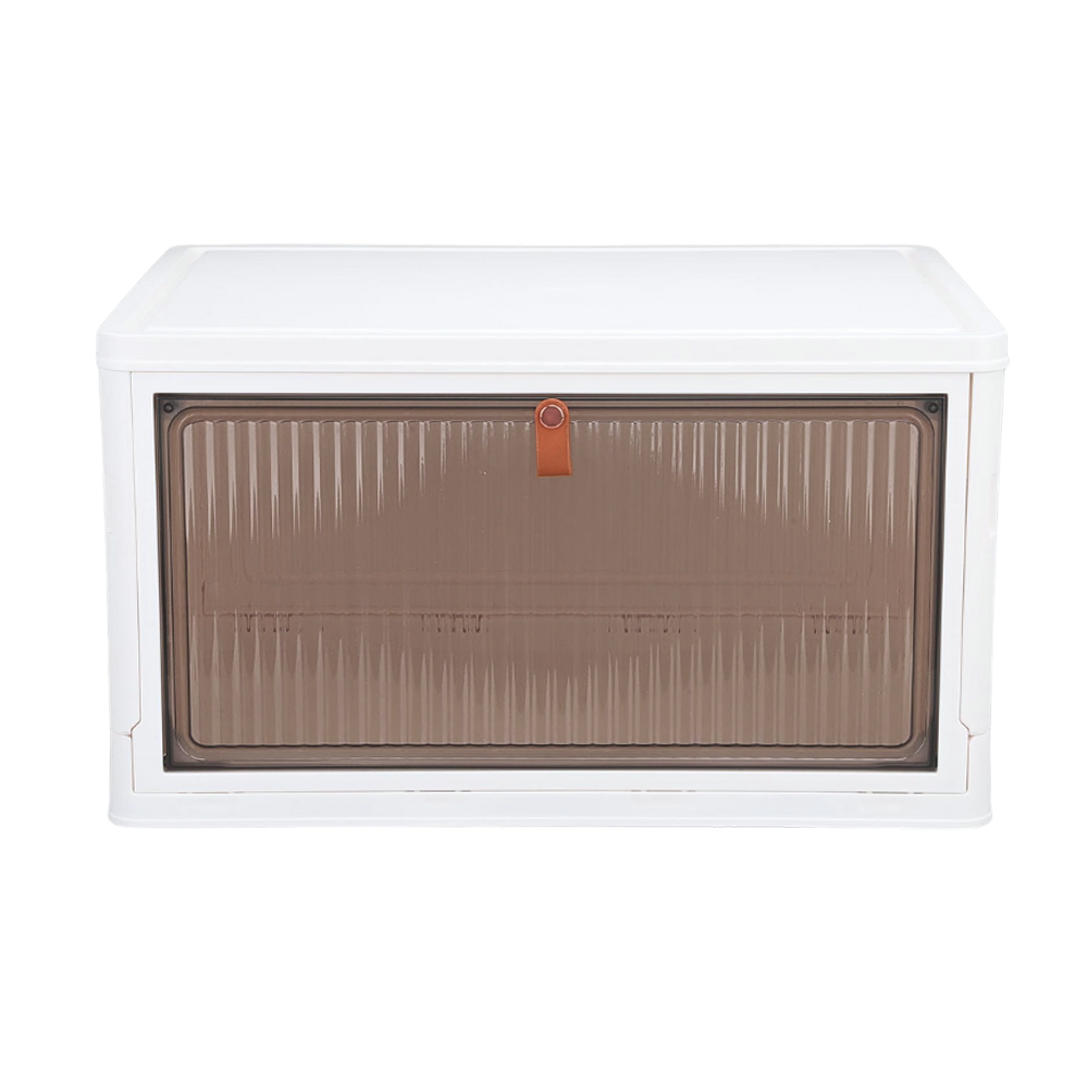 【VENCEDOR】 單雙層可堆疊折疊收納箱 / 透明抽屜 大容量衣物收納 防塵收納櫃 收納盒 現貨 滿499免運-規格圖9