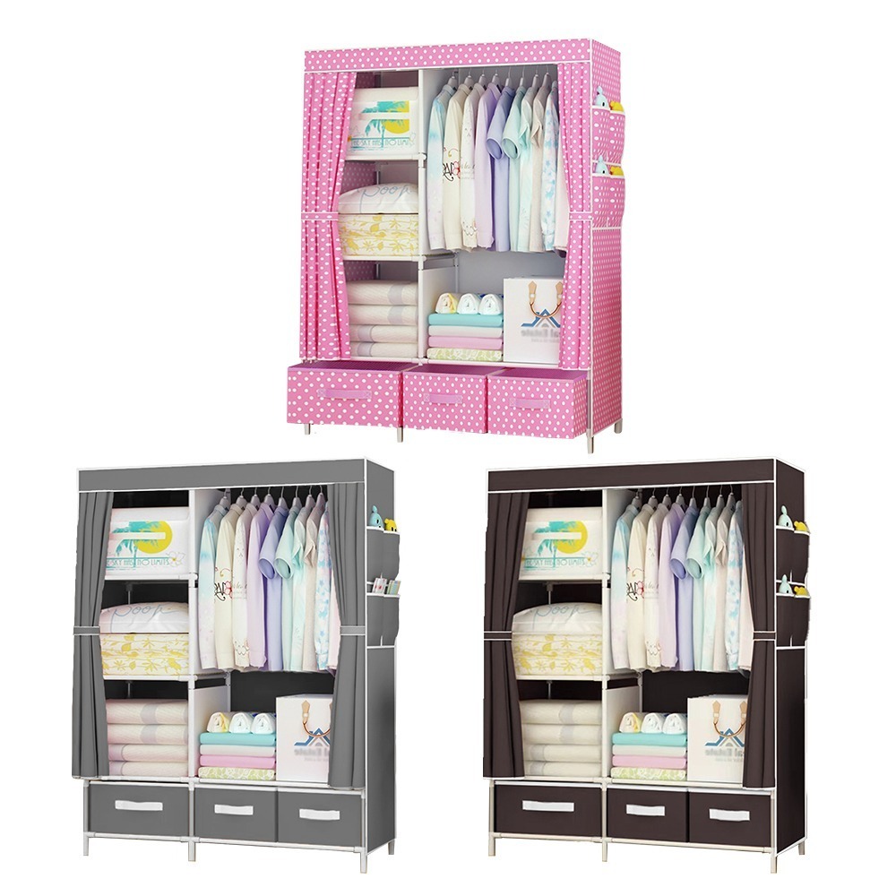 【VENCEDOR】 寬105公分 簡約抽屜布衣櫥 簡易衣櫃衣櫥 抽屜式收納 衣服收納 現貨 滿499免運-細節圖2