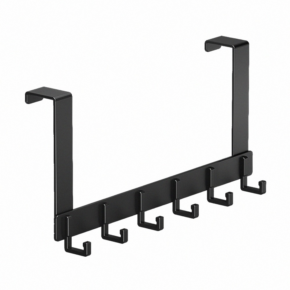 【VENCEDOR】 6鉤掛勾 門後掛勾 掛衣鉤 衣帽架 熱賣款 門後收納 浴室掛勾 免釘款 現貨 滿499免運-規格圖7