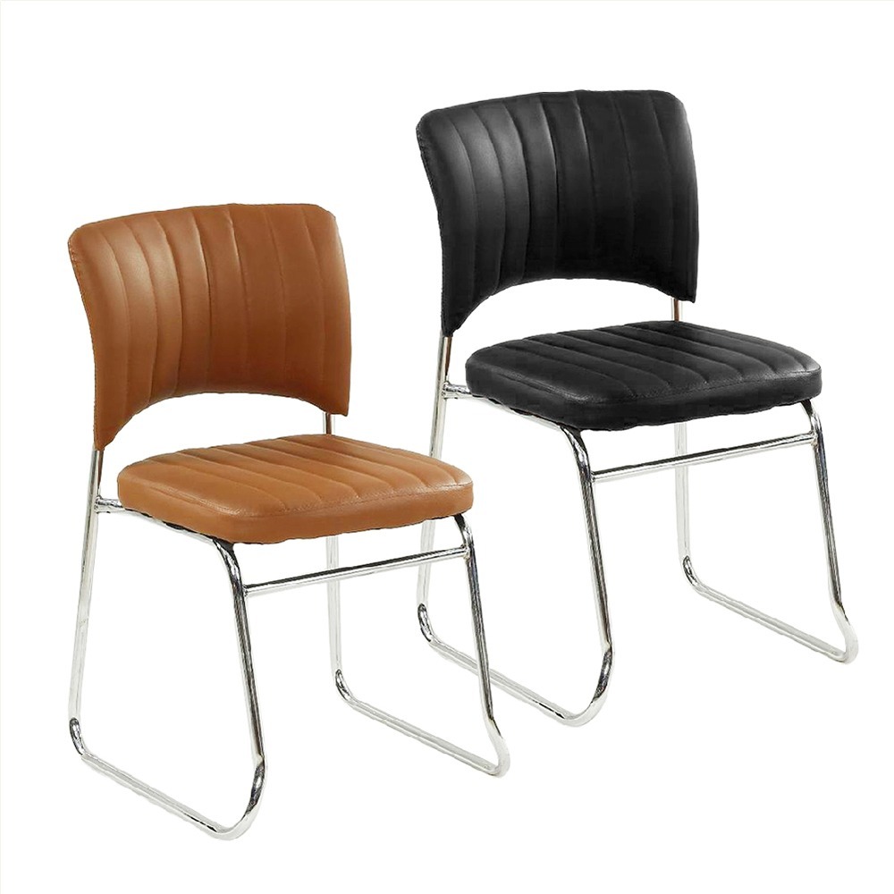 【VENCEDOR】 弓形耐重椅子 無扶手會議室椅子 靠背辦公椅 會議椅麻將椅 弓形椅 現貨 滿499免運-細節圖2