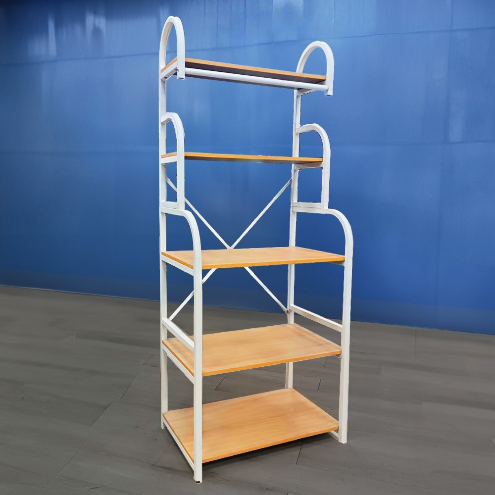 【VENCEDOR】 置物架 寬60cm 粗管五層廚房架 家電收納櫃 方管架 架子 家電收納層架 現貨 滿499免運-細節圖2